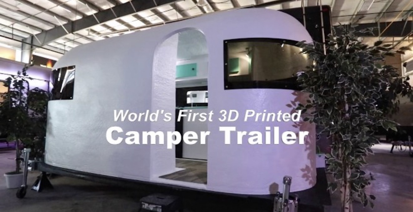 Full-Size 3D Printed Camper