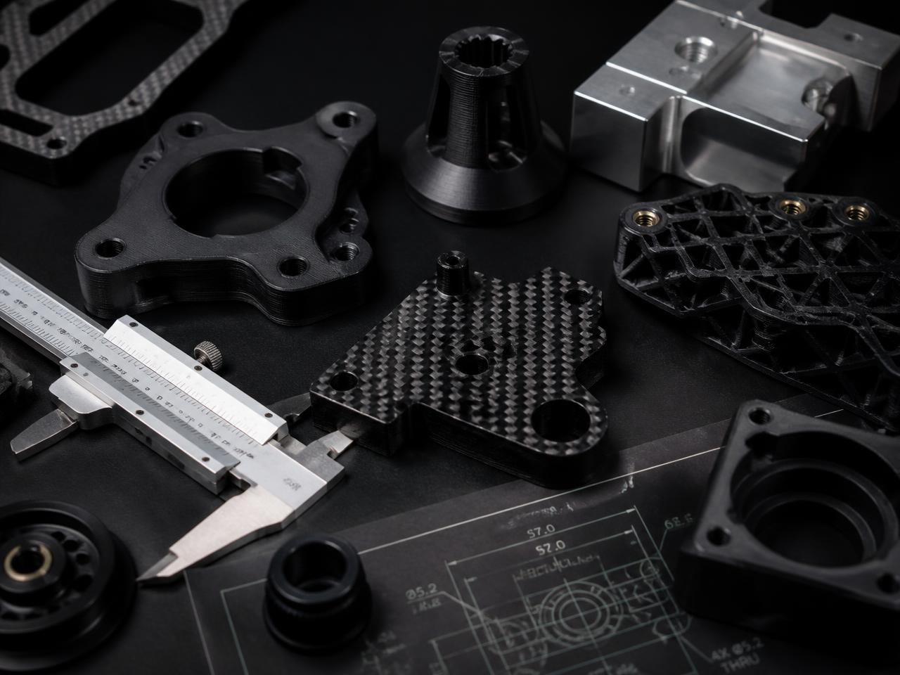 Custom manufactured industrial components